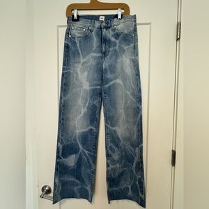 Edwin Pool Wash Wide Leg Denim Jeans Anthropologie
